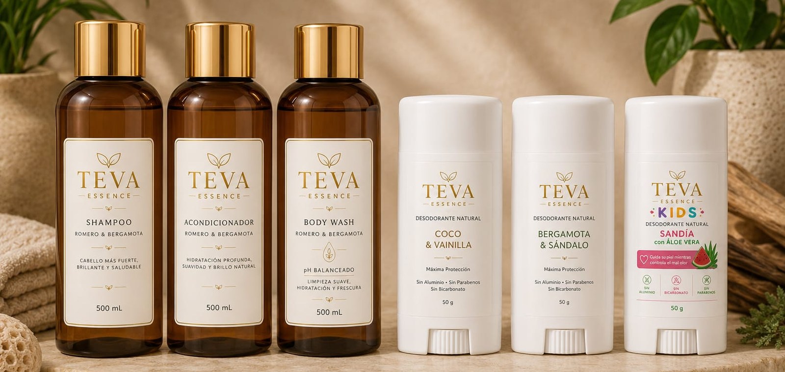Línea completa TEVA Essence